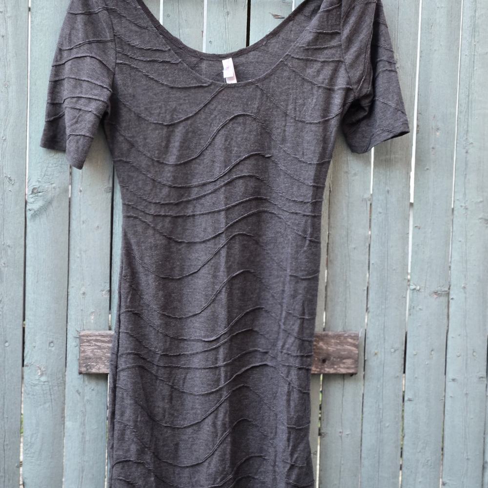 Xhilaration Gray Mini Dress